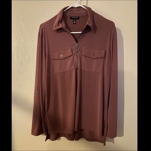 Kenneth Cole utility blouse